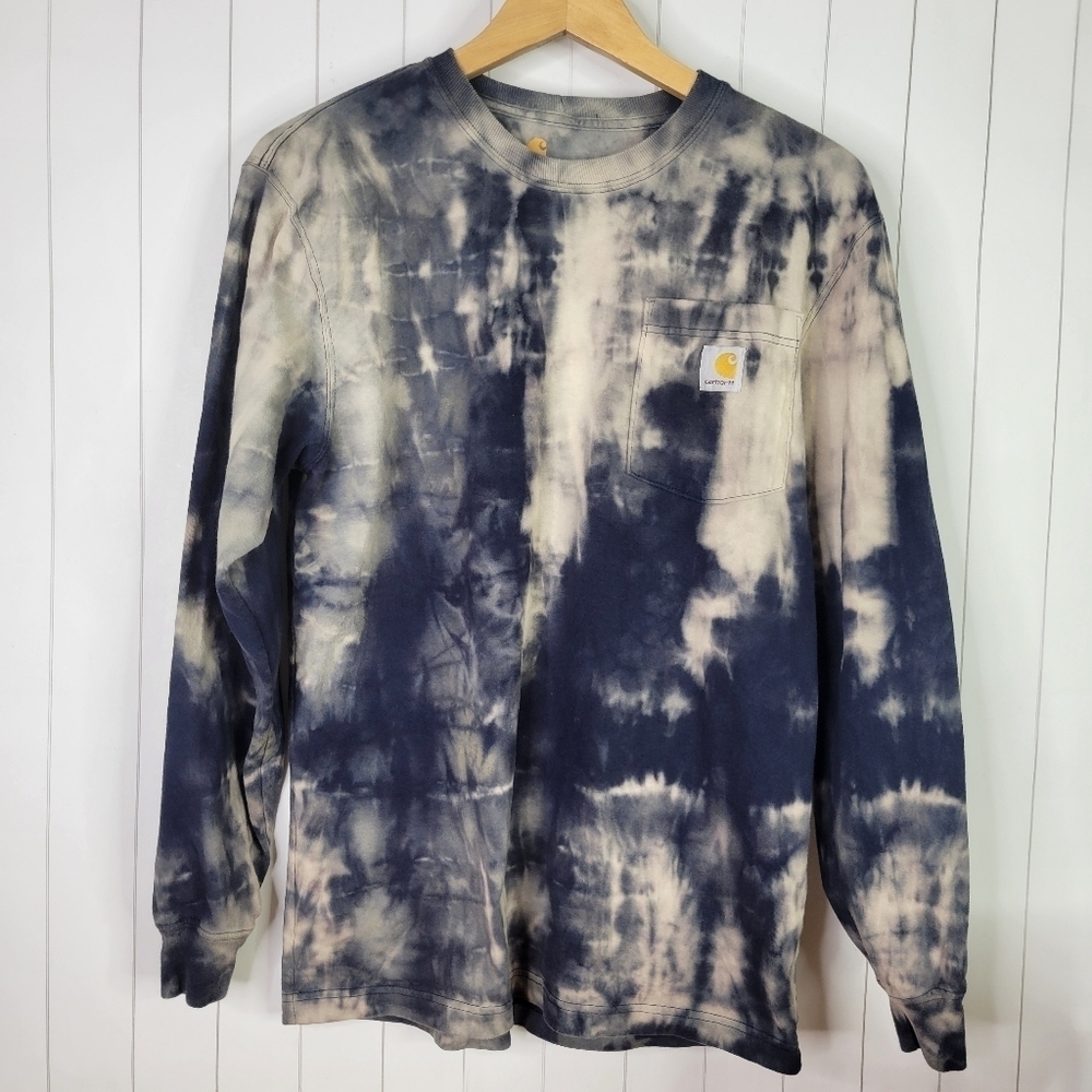 Carhartt tie dye long sleeve Festival shirt